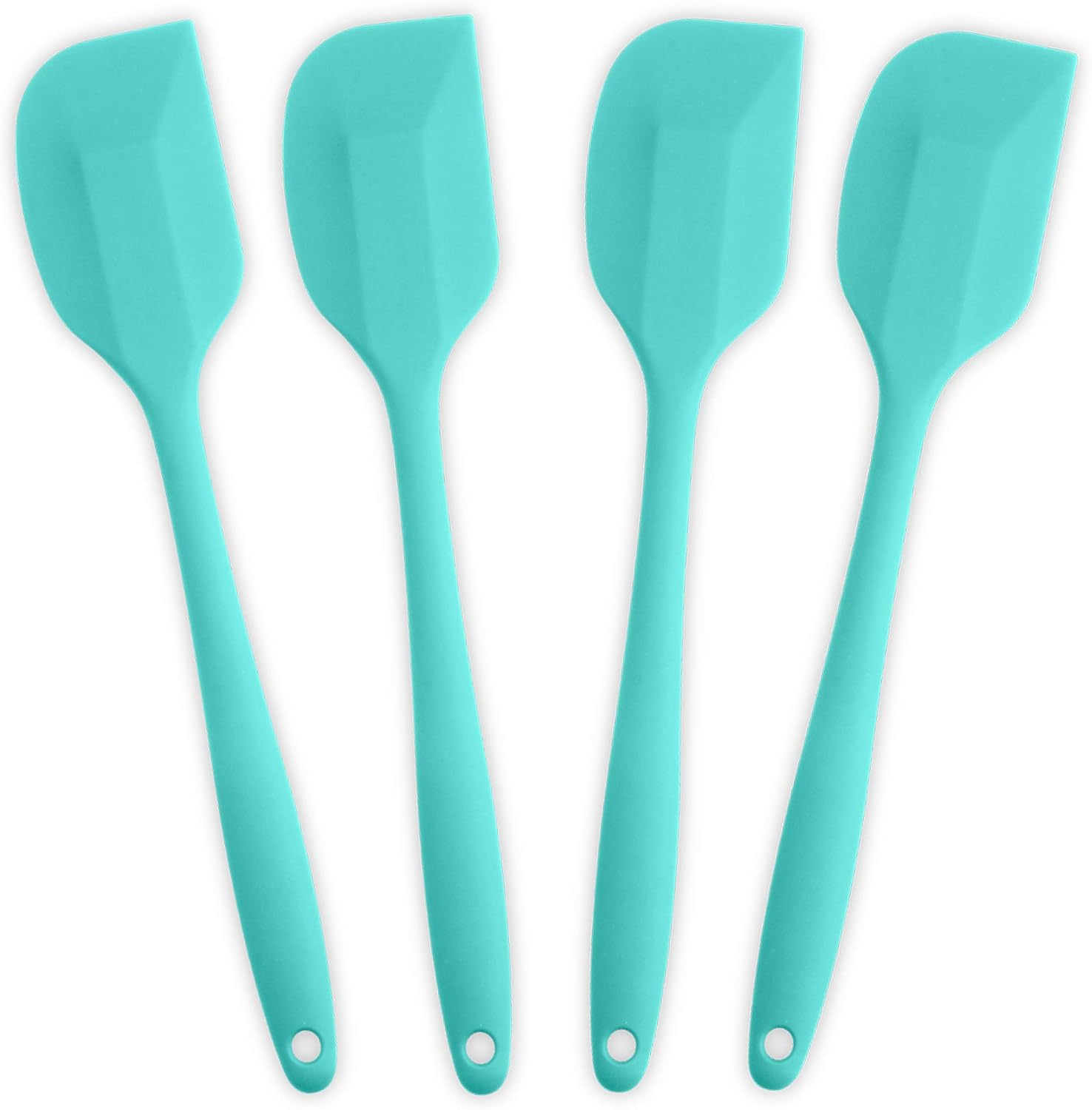 Silicone Spatula, Heat-Resistant Spatulas, Non-stick Rubber Spatulas with Stainless Steel Core -4-piece Set Silicone Spatula, Heat-Resistant Spatulas, Non-stick Rubber Spatulas with Stainless Steel Core -4-piece Set